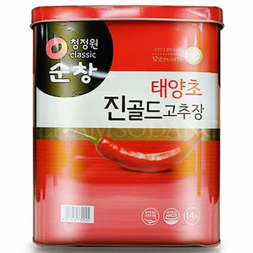 대상 순창 태양초 고추장(진골드 14Kg/EA) [원산지: 상세설명참조]