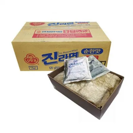 ※낱개포장아님※ 오뚜기 진라면(덕용_순한맛_120g*30입 3.6Kg/BOX)