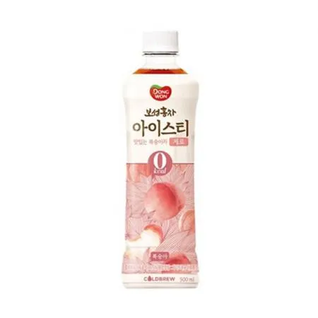 보성홍차 아이스티제로(500ml_복숭아 500g/EA)