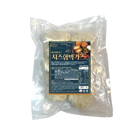 하늘푸드 바삭바삭치즈함박가츠(100g*10ea 1Kg/EA)