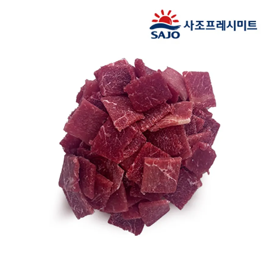 ★초특가★ 소앞다리 국거리용 1Kg (3*2*0.3cm_비닐+박스포장) 이미지