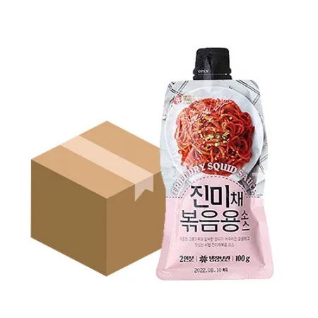 주비푸드 진미채볶음용소스(100g/EA) X 10개입 이미지