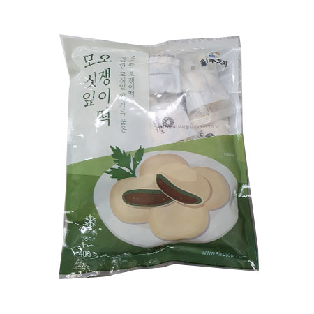 시루조아 모싯잎오쟁이떡(개별포장_40g*10입 400g/EA)