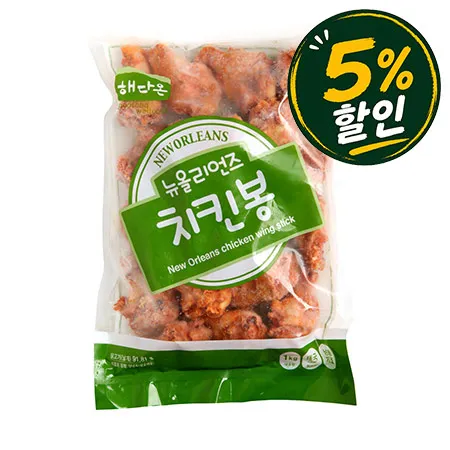 [5%쿠폰] 뉴올리언즈치킨봉(외식용 버팔로스틱 1Kg/EA)