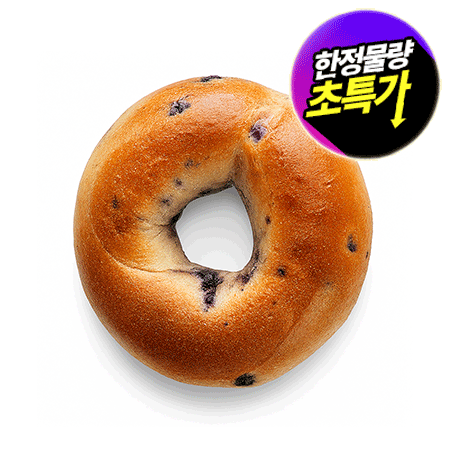 베이글코리아 베이글(블루베리_110g*6입 660g/EA)