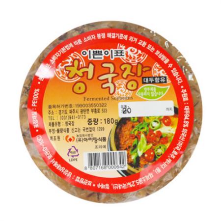 이쁜이표 청국장(180g/EA)