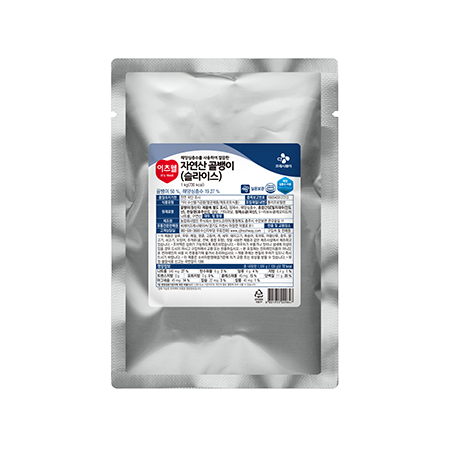 이츠웰 자연산골뱅이슬라이스(파우치 해양심층수사용 1Kg/EA)