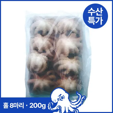 주꾸미(홀_8미 200g/EA)
