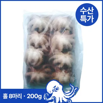 주꾸미(홀_8미 200g/EA)