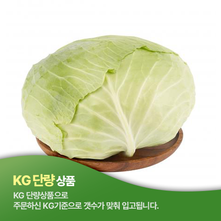 수입산 깐양배추(1KG/KG출고) [원산지: 중국산] / 깐양배추