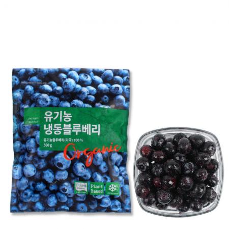 딜라잇가든 유기농냉동블루베리(500g/EA)