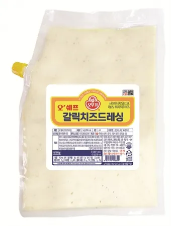 오뚜기 갈릭치즈드레싱C(1Kg/EA) 소스