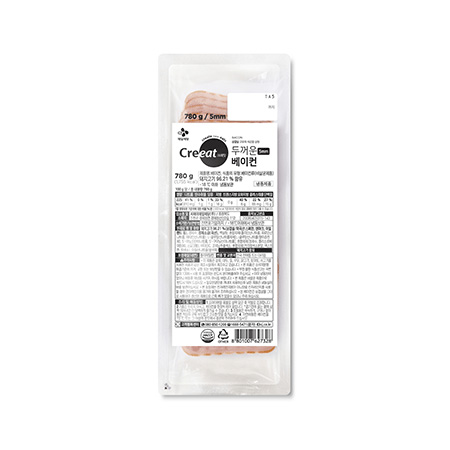 크레잇 두꺼운베이컨(5mm 780g/EA)
