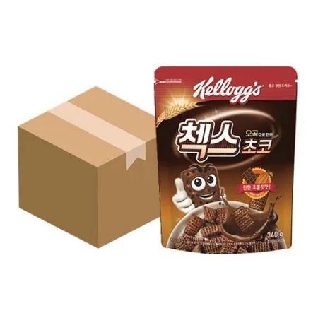 켈로그 쵸코첵스(340g*12EA/BOX) [원산지: 상세설명참조]