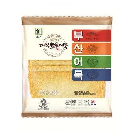 사조대림 사각어묵(풍년마당_부산_72g*13±1개입 1Kg/EA) 어묵 오뎅