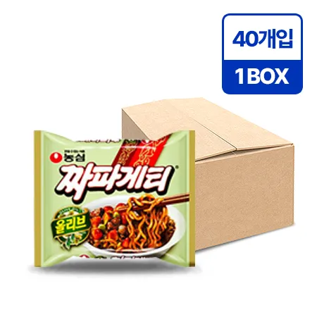 농심 짜파게티(멀티팩 140g*40EA/BOX) 이미지