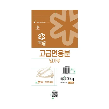 백설 밀가루(고급 면용 20Kg/EA)