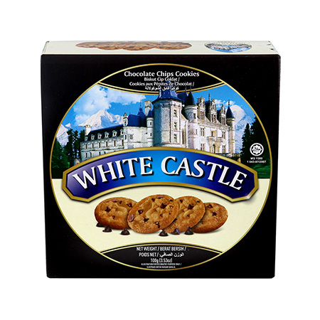 미성패밀리 화이트캐슬초콜릿칩쿠키(100g/EA)