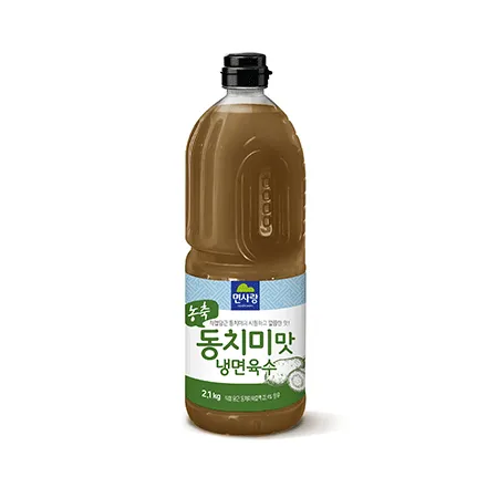 면사랑 냉면육수(동치미맛 농축액 2.1Kg/EA)