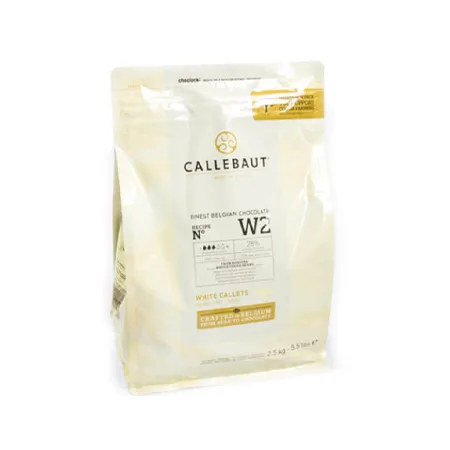 칼리바우트 화이트버튼초콜릿(2.5Kg/EA) 커버춰