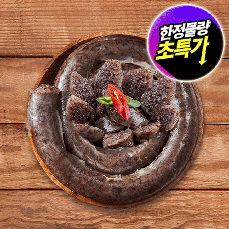 ★초특가★ 옛맛 전통 찰순대 2Kg 대용량 업소용 순대 이미지
