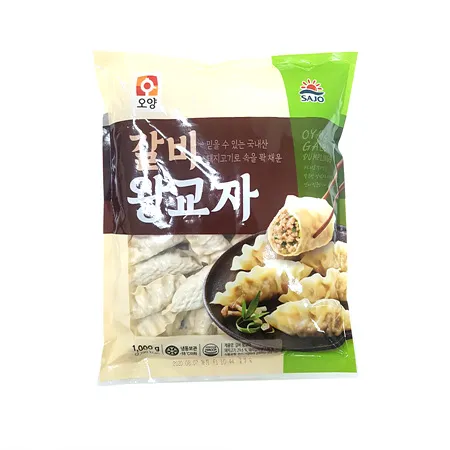 사조오양 갈비왕교자(35g±2g*28입±3입 1Kg/EA) 만두 갈비만두