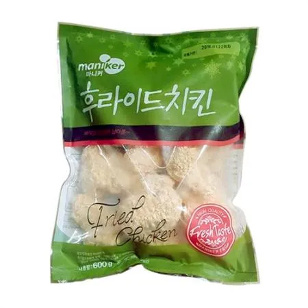 마니커 후라이드치킨(6호12각 600g/EA)