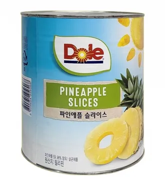 DOLE 파인애플캔(슬라이스 3.06Kg/EA)