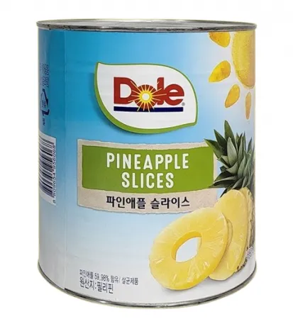 DOLE 파인애플캔(슬라이스 3.06Kg/EA)