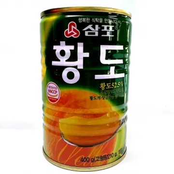 삼포 황도캔(8절 400g/EA)