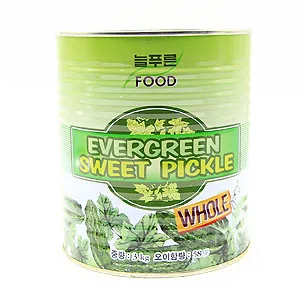 늘푸른푸드 피클(홀 3Kg/EA)