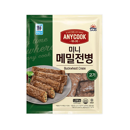 애니쿡 미니메밀전병(30g*40개입내외 1.2Kg/EA)