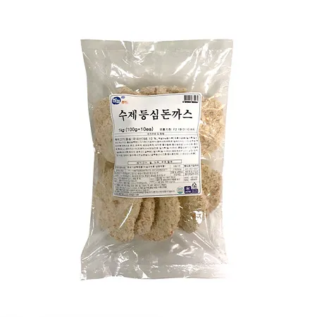 하늘푸드 수제 등심돈까스(100g*10입 1Kg/EA) [원산지: 상세설명참조]