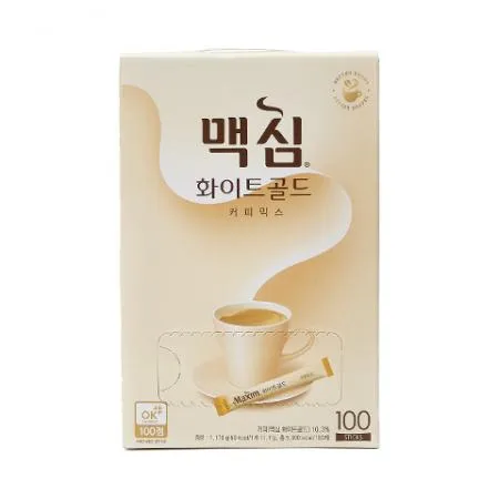 맥심 커피믹스(화이트골드_11.8g*100T 1.18Kg/EA) [원산지: 상세설명참조]