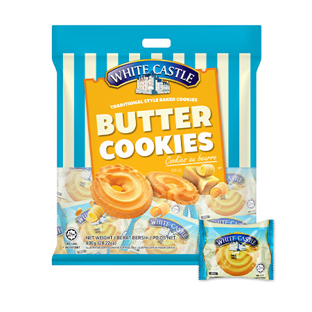 미성패밀리 화이트캐슬버터쿠키(벌크_개별포장_약104개입 800g/EA)
