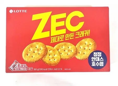 롯데제과 제크(50G*6봉 300g/EA)