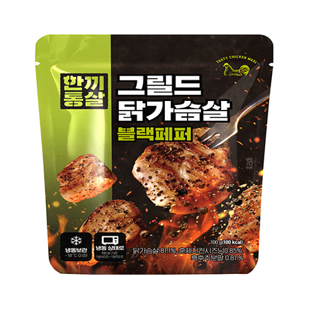 한끼통살 그릴드닭가슴살블랙페퍼(100g/EA)