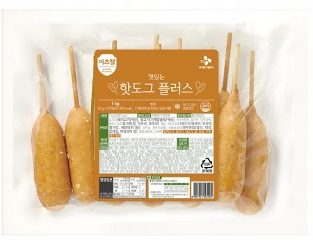 이츠웰 맛있는핫도그플러스(NEW_50g*20입 1Kg/EA) [원산지: 상세설명참조]