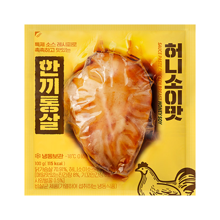 한끼통살 닭가슴살(허니소이맛 100g/EA)