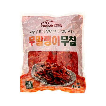 ★신규초특가★ 그린이에프앤에스 무말랭이무침(기획상품 4Kg/EA)