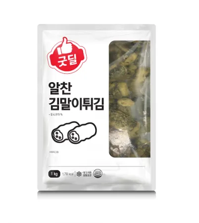 ★초특가★ 굿딜 알찬김말이튀김(25g*40±3입 1Kg/EA)