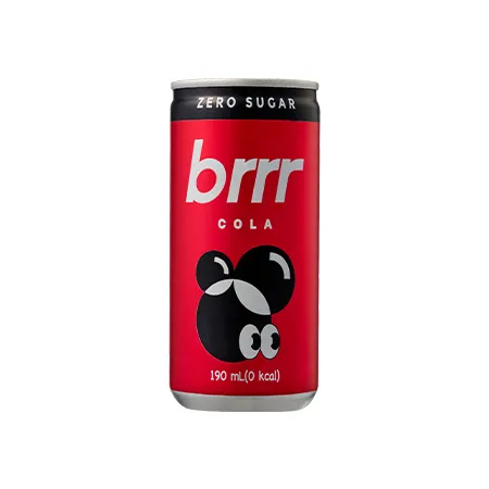 부르르 제로콜라(190ml_캔 190g/EA)