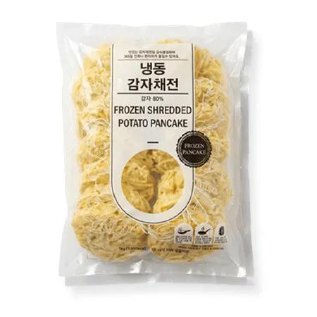 글로벌냉동 감자채전(65g*13~17개입 1Kg/EA)