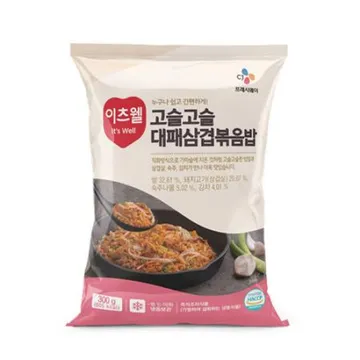 이츠웰 고슬고슬대패삼겹볶음밥(300g/EA) 볶음밥 [원산지: 상세설명참조]