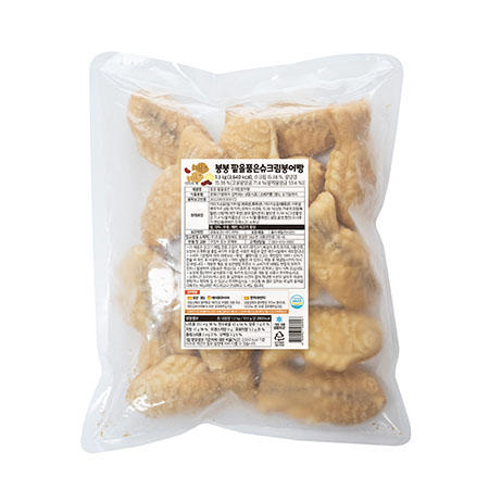 붕붕 팥을품은슈크림붕어빵(65g*20입 1.3Kg/EA)