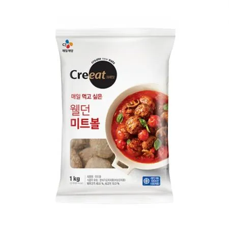★제당 초특가★크레잇 미트볼(New_24g*41±2개입 1Kg/EA)