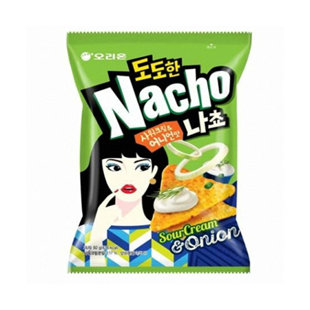 오리온 도도한나쵸(샤워크림어니언 92g/EA)