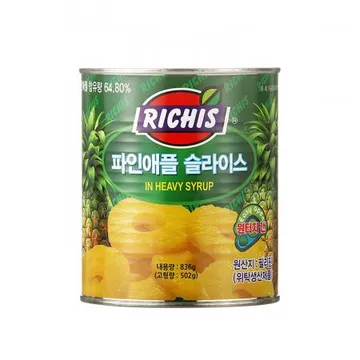 리치스 파인애플캔(슬라이스 836g/EA)