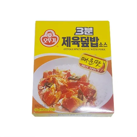 오뚜기 3분제육덮밥소스(150g/EA) [원산지: 상세설명참조]