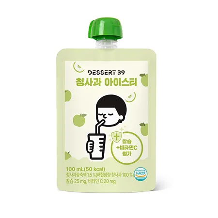 디저트39 아이스티(100ml_청사과 100g/EA)